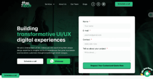 UX/UI design to increase website traffic
